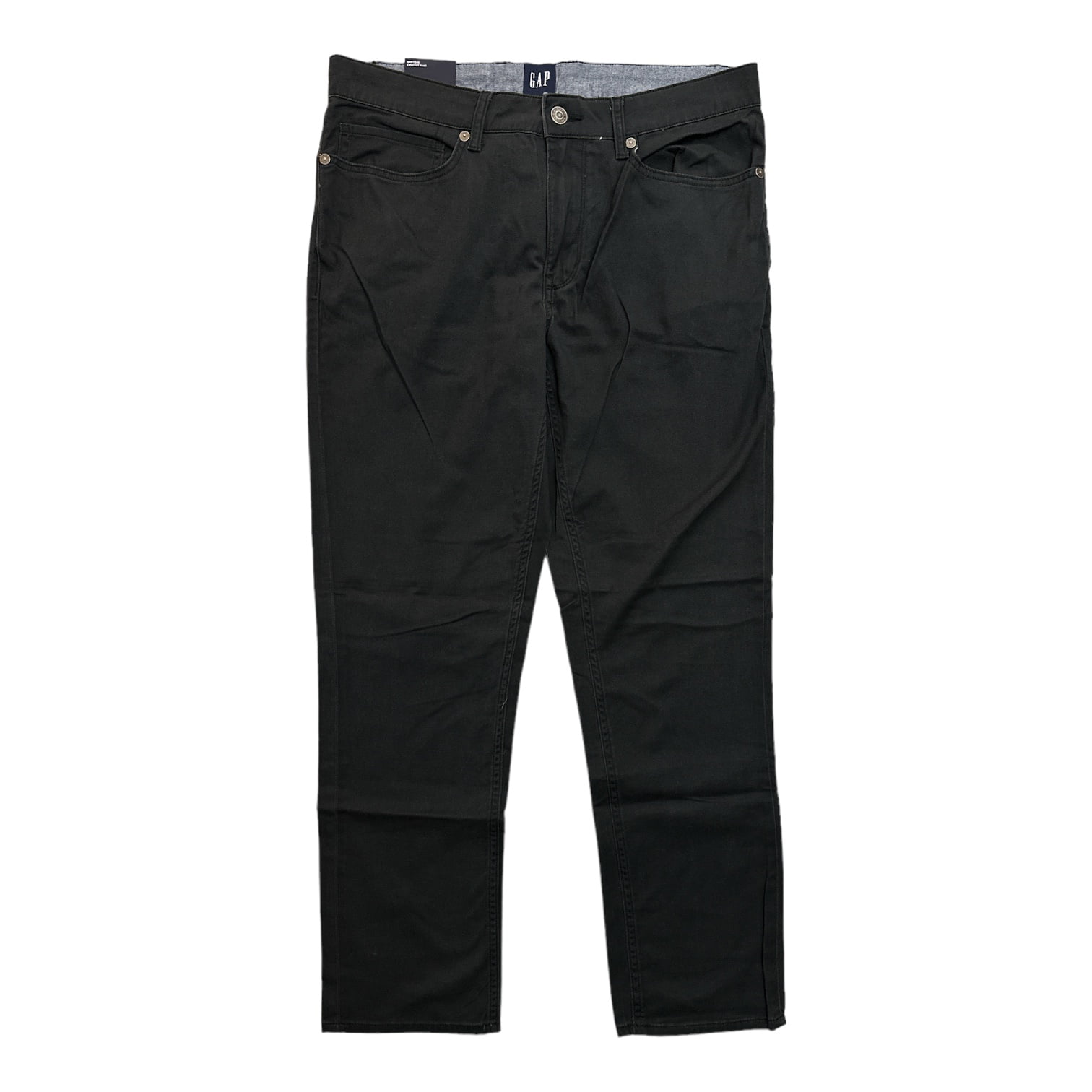 GAP Men's Super Soft Stretch Twill 5 Pocket Slim Fit Pant (Vintage Indigo,  32x30) 