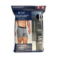 thumbnail image 1 of GAP Men's Ultra Soft Stretch Modal No Roll Waistband Boxer Briefs, 4 Pack (Black/Grey, XL), 1 of 1