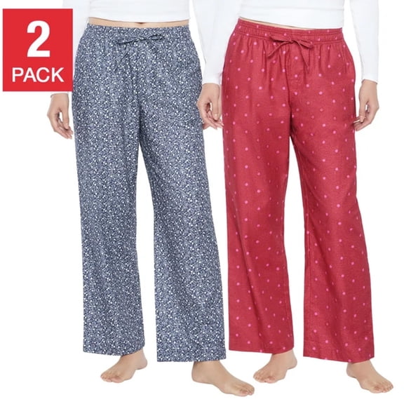 GAP Women’s 2-Pack Flannel Pajama Pants – Size Small