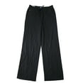 thumbnail image 1 of GAP Women's Drawstring Elastic Waist Linen Pull On Pant (True Black, XXL), 1 of 2