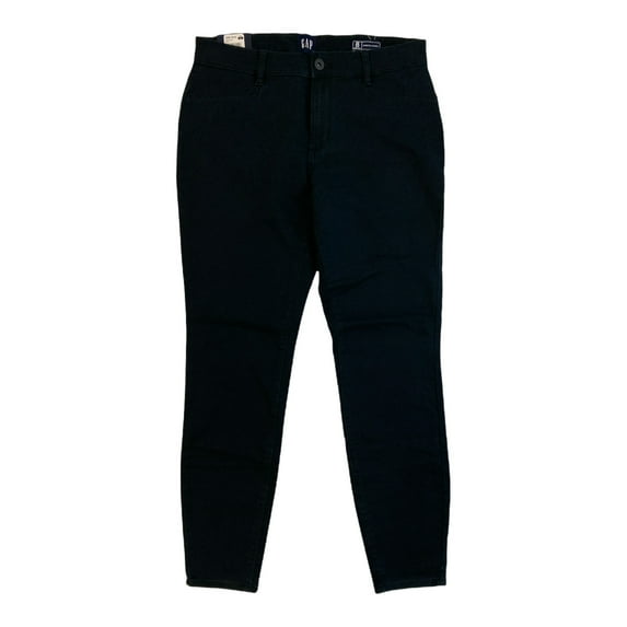 GAP Women's Inseam 29" Comfortable Cotton Stretch Skinny Pant (Black, 12)