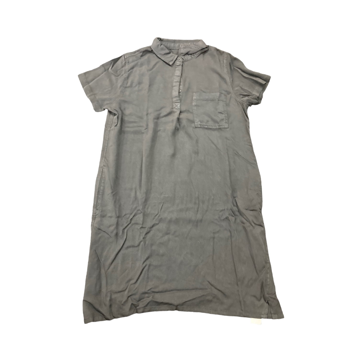 Gap Women's Lightweight Relaxed Fit Tencel Dress - Shadow Grey, Xl