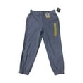 thumbnail image 1 of GAP Women's Mid Rise Elastic Back Button Front Twill Jogger (Blue Indigo, XL), 1 of 2
