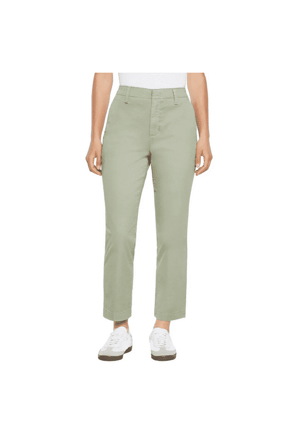 Women's Slim Ankle Pants, Green, 6