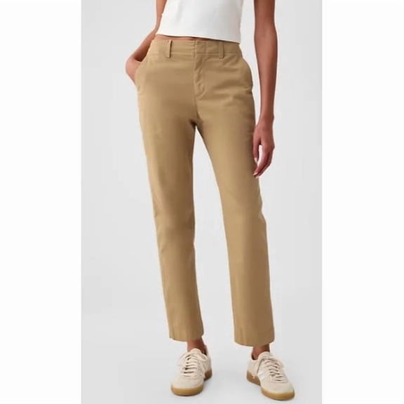 GAP Women's Slim Ankle Pants Tan Size 4