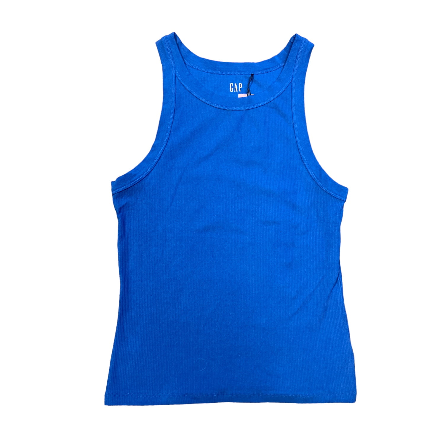 SOFT TANK　704545 GAP Women's Soft Stretch Ribbed High Neckline Tank Top, GP004097