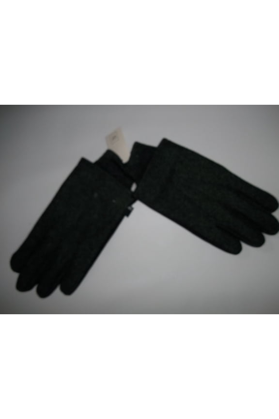 GAP Wool & Leather TOUCHSCREEN TECH Winter Gray GLOVES Mens SMALL / MEDIUM NEW