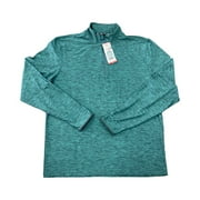 GAPFIT Men's Mockneck Stretch Knit Long Sleeve Active Half Zip Pullover (Jasper, L)