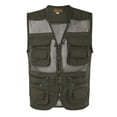 thumbnail image 1 of GAQLIVE Mens Summer Photography Tour Fishing Multi Pocket Vest Vest, 1 of 6