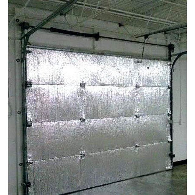 GARAGE DOOR INSULATION KIT, 8'x8'. DIY KIT. REFLECTIVE INSULATION