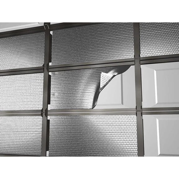 GARAGE DOOR REFLECTIVE INSULATION KIT PEEL AND STICK: 24 PANEL (24 X 4')(6MM R8)