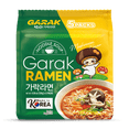 thumbnail image 1 of GARAK Mushroom Flavor Ramen, Korean Authentic Instant Noodle, Mild Spicy, 5 Pack, 1 of 9