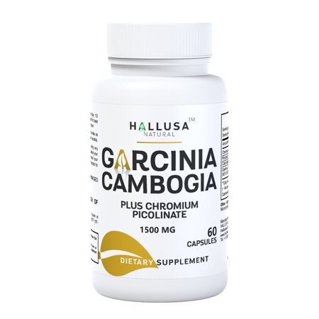 GARCINIA CAMBOGIA 1500 mg - Supresor del apetito 60 Capsules