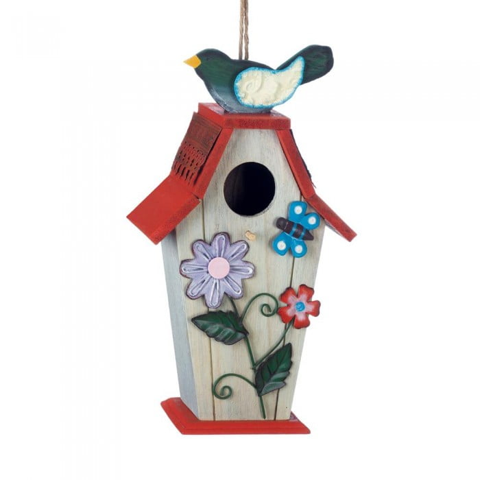 GARDEN BIRDIE BIRDHOUSE - Walmart.com