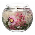 thumbnail image 1 of GARDEN BLOSSOM Stoneglow Botanics Natural Wax Fishbowl Refillable Scented Jar Candle, 1 of 1