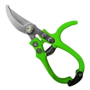 GARDEN GURU Ergonomic Garden Snips Clippers - Professional Hand Pruner Pruning Shear Scissors with Comfort Grip Handles for Gardening Trimming and Yard Work   High Carbon Steel