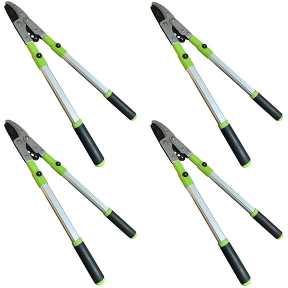 GARDEN GURU Extendable Anvil Lopper Tree Trimmer with Compound Action, Chops Thick Branches w/ Ease, 28-40”, Non-Stick High Carbon Steel Blade, Heavy Duty Branch Cutter, 2 Inch Clean Cut Capacity (4)