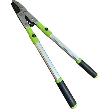 GARDEN GURU Extendable Anvil Lopper Tree Trimmer with Compound Action, Chops Thick Branches w/ Ease, 28-40”, Non-Stick High Carbon Steel Blade, Heavy Duty Branch Cutter, 2 Inch Clean Cut Capacity