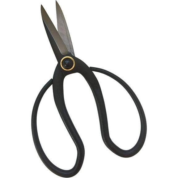 GARDEN GURU Professional Bonsai Scissors 180mm - Traditional Butterfly Bonsai Pruner Shear for Precise Trimming Pruning and Deadheading of Flowers Plants, Japanese Bonsai Garden Tools