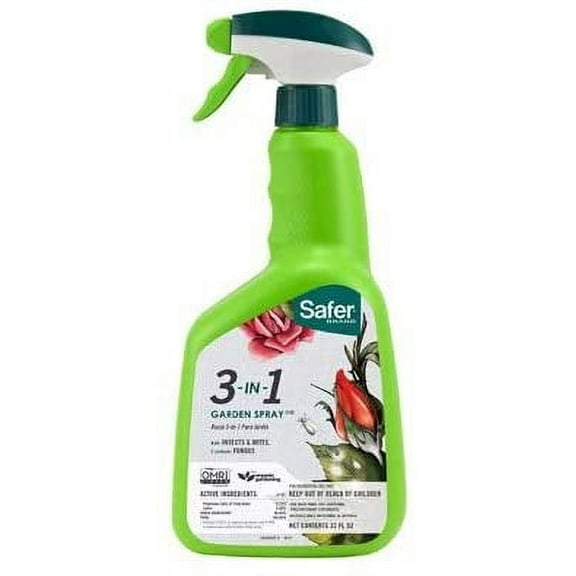 Safer Garden Spray 3 in 1 - Weed Killer - 32 oz
