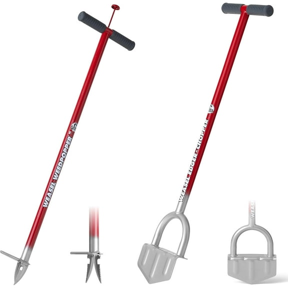 GARDEN WEASEL 2-Piece Weed & Edge Kit | for Easy Weed Removal and Sculpting Garden Beds, Patios, and Sidewalks | Gardening Bundle for Lawn Care | 90710-A