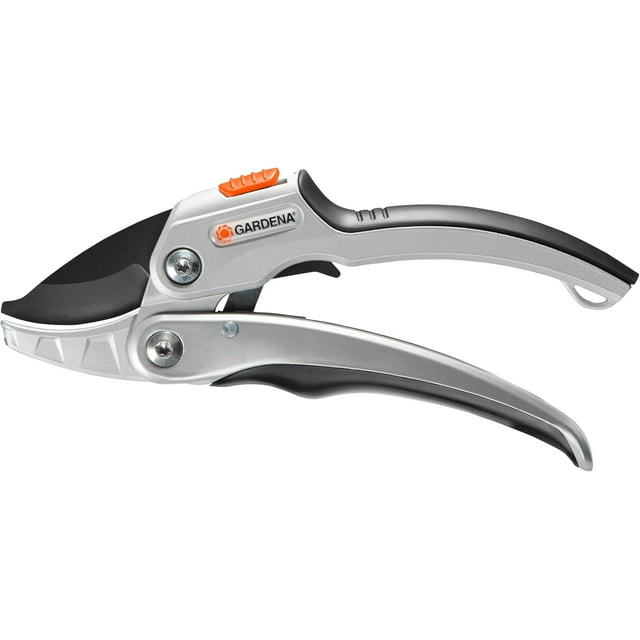 GARDENA Comfort Ratchet Secateurs SmartCut Stable garden shears, Anvil