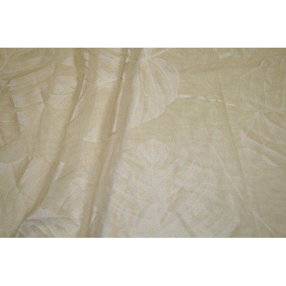 GARDENA Lace Fabric, 110 Inch. in Width, Caf茅 / Sample 3x3 Inch