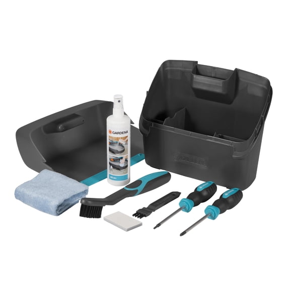 GARDENA onderhouds- en reinigingsset: accessoireset voor reiniging en onderhoud van GARDENA rob