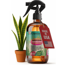 ⭐ GARDENERA Professional Organic Liquid Kelp Spray for SNAKE PLANT Plants - 8 oz - Ready-To-Use Fully Organic Seaweed & Kelp Fertilizer Mist