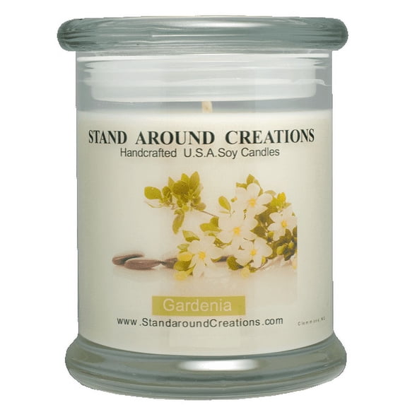 GARDENIA STATUS 12-OZ. ALL NATURAL SOY CANDLE