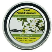 GARDENIA TIN 4-OZ. ALL NATURAL SOY CANDLE
