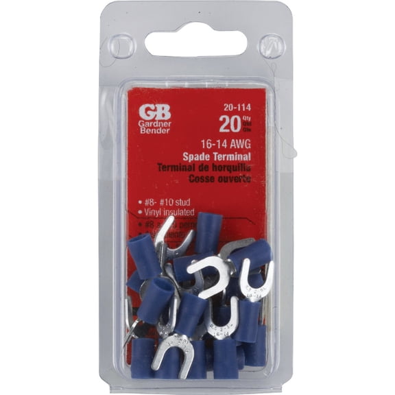 GARDNER BENDER 20-114 20PK8-10Spade Terminal