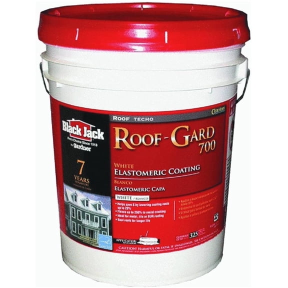 Gardner-Gibson Roof Coating Model 5527 1 - UV Resistant - 4.75 Gal