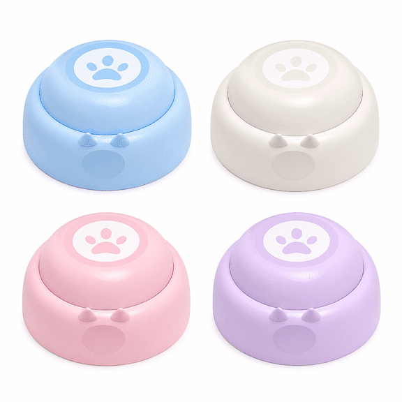 GARDVORA 2026 New Pet Communication Button Voice Recording for Dog and Cat Training Interactive Buzzer Talking Button Educational Toy