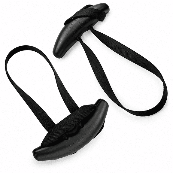 GARDVORA 3Pair Pull Up Handles Rubber Neutral Grip Heavy Duty Cable Machine Handles Weight-lifting Multifunction Gym Equipment for Gym Workout (Black, 3 Pair)
