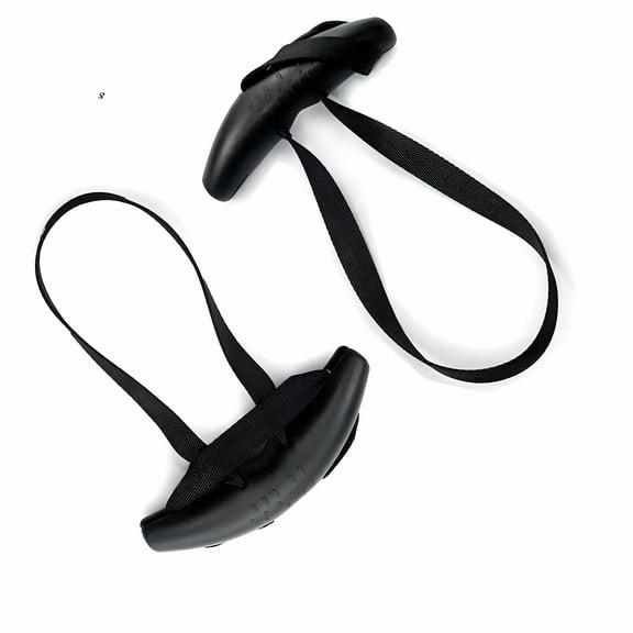 GARDVORA 3Pair Pull Up Handles Rubber Neutral Grip Heavy Duty Cable Machine Handles Weight-lifting Multifunction Gym Equipment for Gym Workout (Black, 3 Pair)