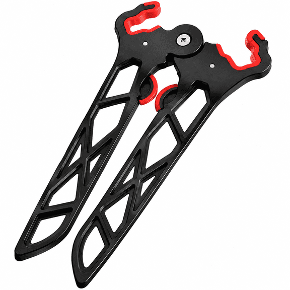 GARDVORA Archery Bow Stand Folding,Bow Stand for Compound Bow & Compound Bow Accessories,Stable No-Slip Limbs Clamp Ground Holder Prevents Scratches & Falls for Outdoor Hunting