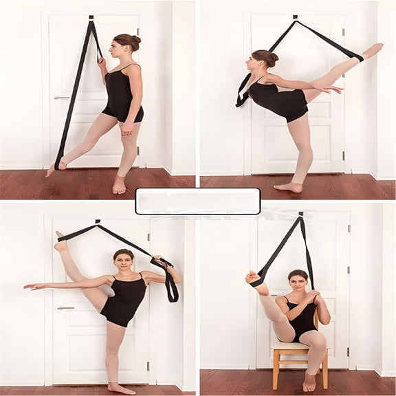 GARDVORA Door-Mounted Leg Stretch & Flexibility Trainer Perfect for Ballet, Cheer, Dance, Gymnastics, and Any Athletic Pursuit | Stretching Strap Equipment