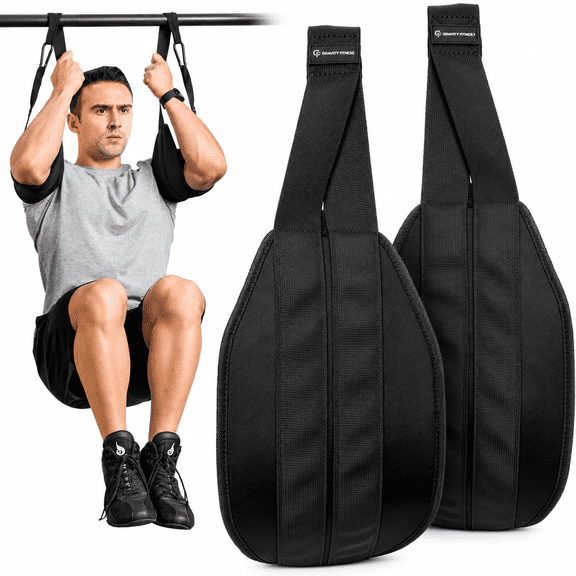 GARDVORA Hanging Ab Straps (2 Pack), Pull Up Straps, Ab Destroyer, Ab Straps for Pull Up Bar, Ab Sling Straps