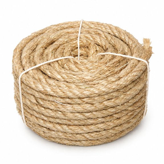 GARDVORA Natural Sisal Rope Heavy Duty Cat Scratcher Replacement Twine for Cat Scratching Post DIY Crafts Gardening