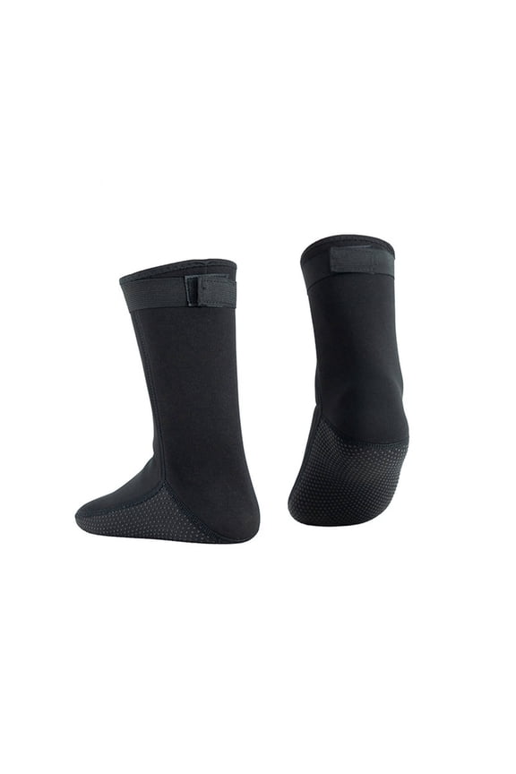 Neoprene Socks,Super Warmth Waterproof Socks for Men,Cold Protection Wetsuit Socks,Black-1