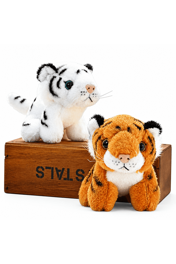 Plush Keychain,Cute Tiger Key Holder,Soft Plush Keychain Charms,Perfect for Stuffed Animals