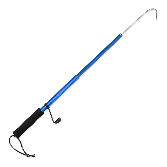 GARDVORA Stainless Steel Fishing Hook, Fishing Gaff, Portable Telescopic Sea Fishing Gaff Aluminum Alloy Pole With Stainless Steel Spear Hook