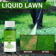 GARENAS 1 PCS Liquid Grass Solution Portable Fusion Patching Liquid 59MlGreen