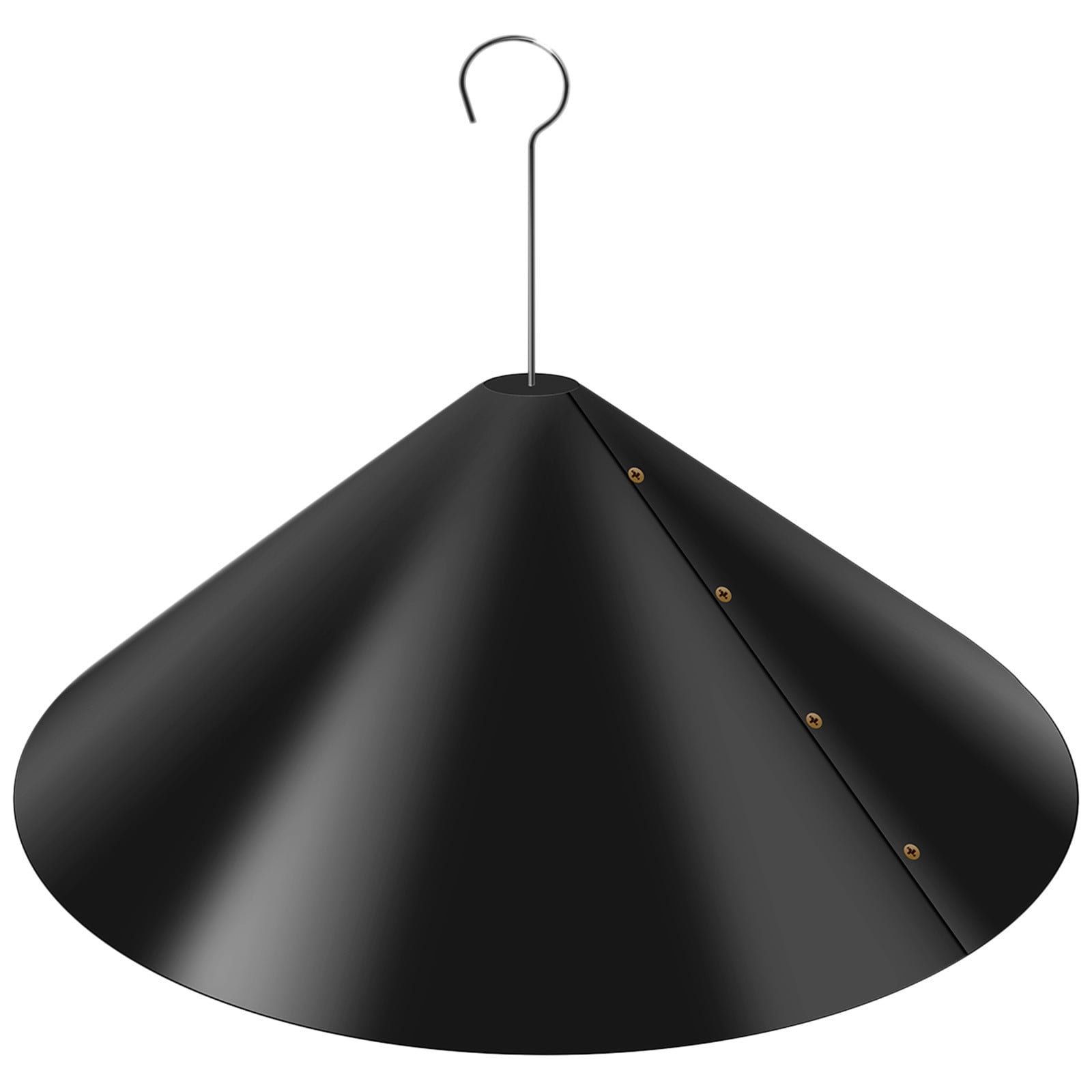 GARENAS 18in Squirrel Baffle Wrap Around Squirrel Proof Durable Bird Feeder Guard with Hook