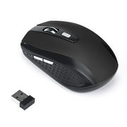 GARENAS 2.4GHz Wireless Power-Saving for Laptop PC 6 KeysBlack