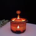 GARENAS 300ml Volcanic Flame Humidifier Flame Diffuser Volcano Lamp