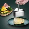 GARENAS 304 Stainless Steel Rice Ball Rice Tool DIY Laver Bag Rice Tool