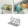GARENAS Bathroom Kitchen Shelf Adhesive Rack Organizer Storage Shower