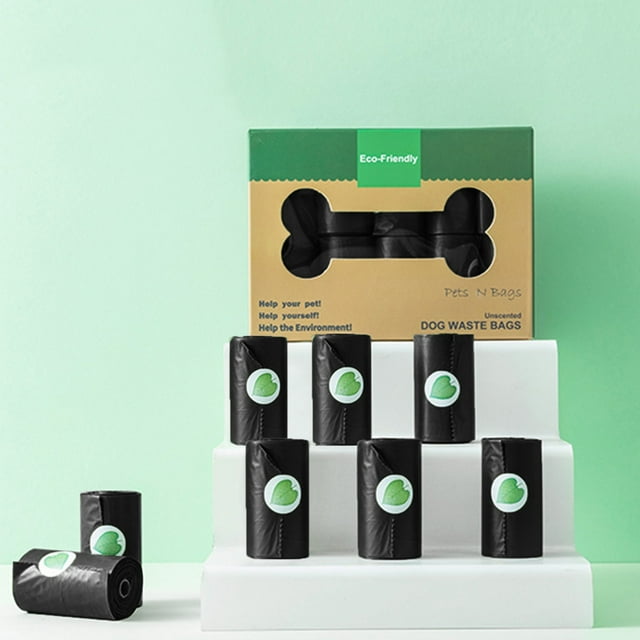 GARENAS Biodegradable Pet Waste Bag Epi Dog Litter Bag Dog Poop Bag